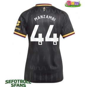 Aston Villa Johan Manzambi #44 Bortatröja Kvinnor 2026-27 Kortärmad